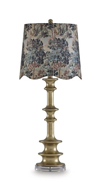 Jaystower - Poly Table Lamp - Antique Gold Color by Ashley – Table Lamps