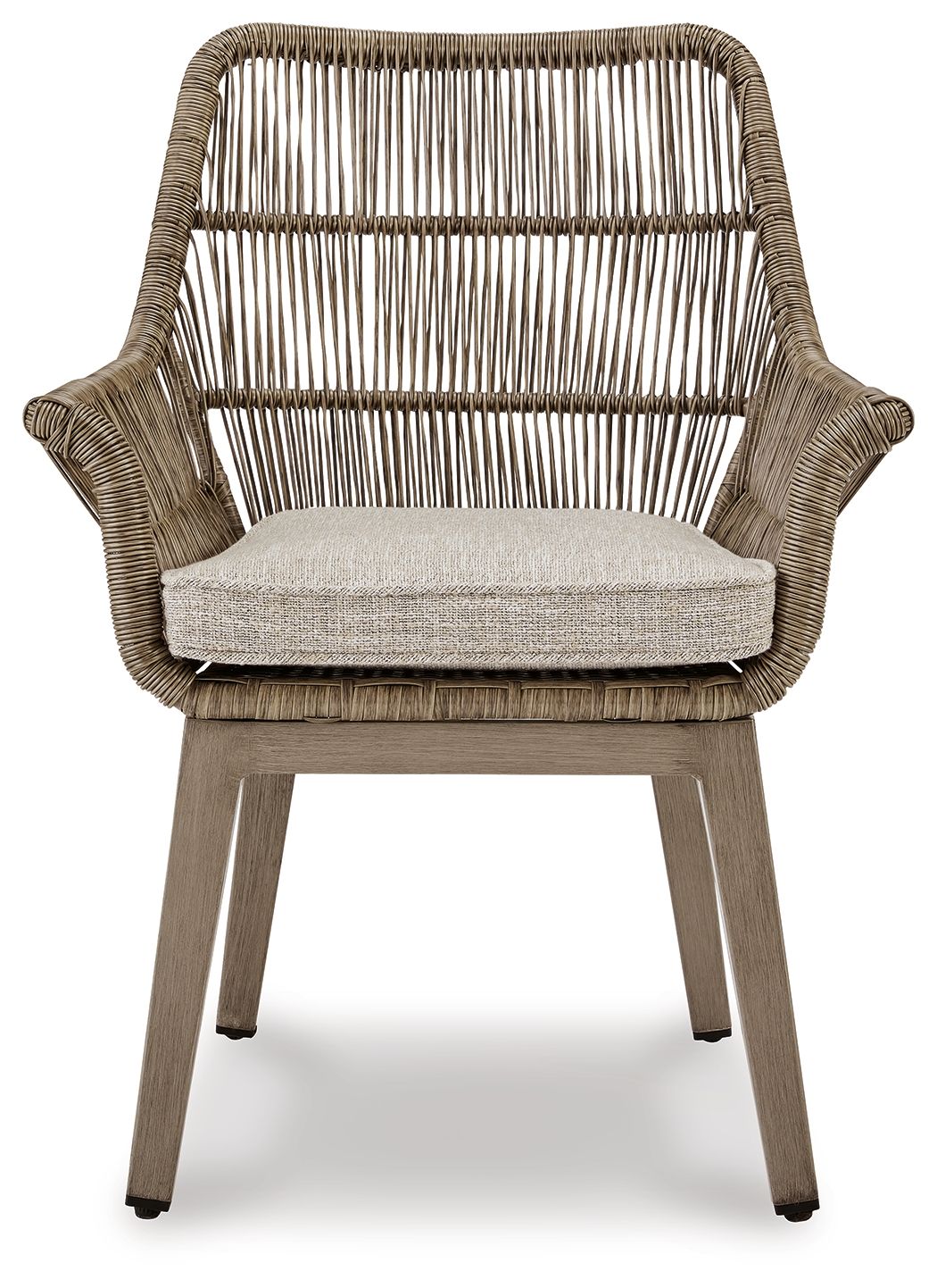 Beach Front - Arm Chair With Cushion (Set of 2) - Beige by Ashley – view 2