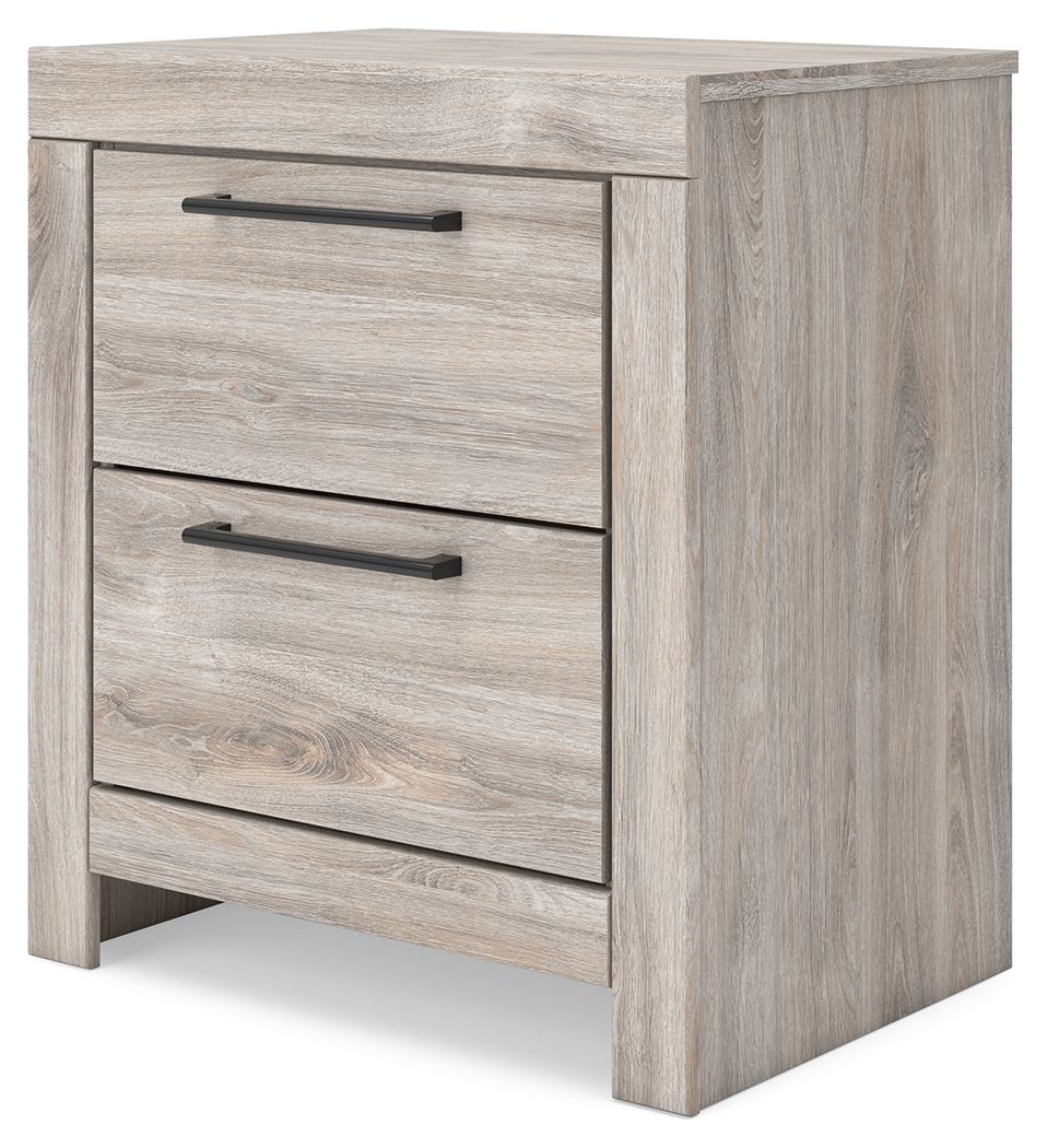 Broachmyn - Two Drawer Night Stand by Ashley – view 5
