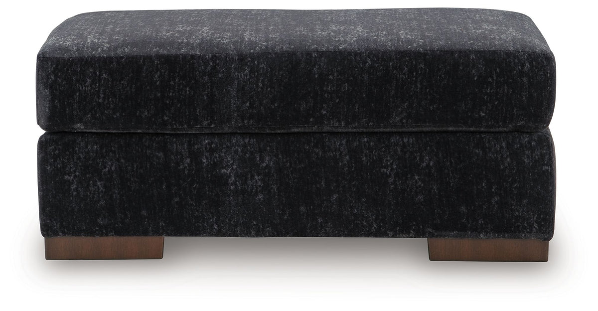 Whitmore Manor - Ottoman - Black Pearl – view 3