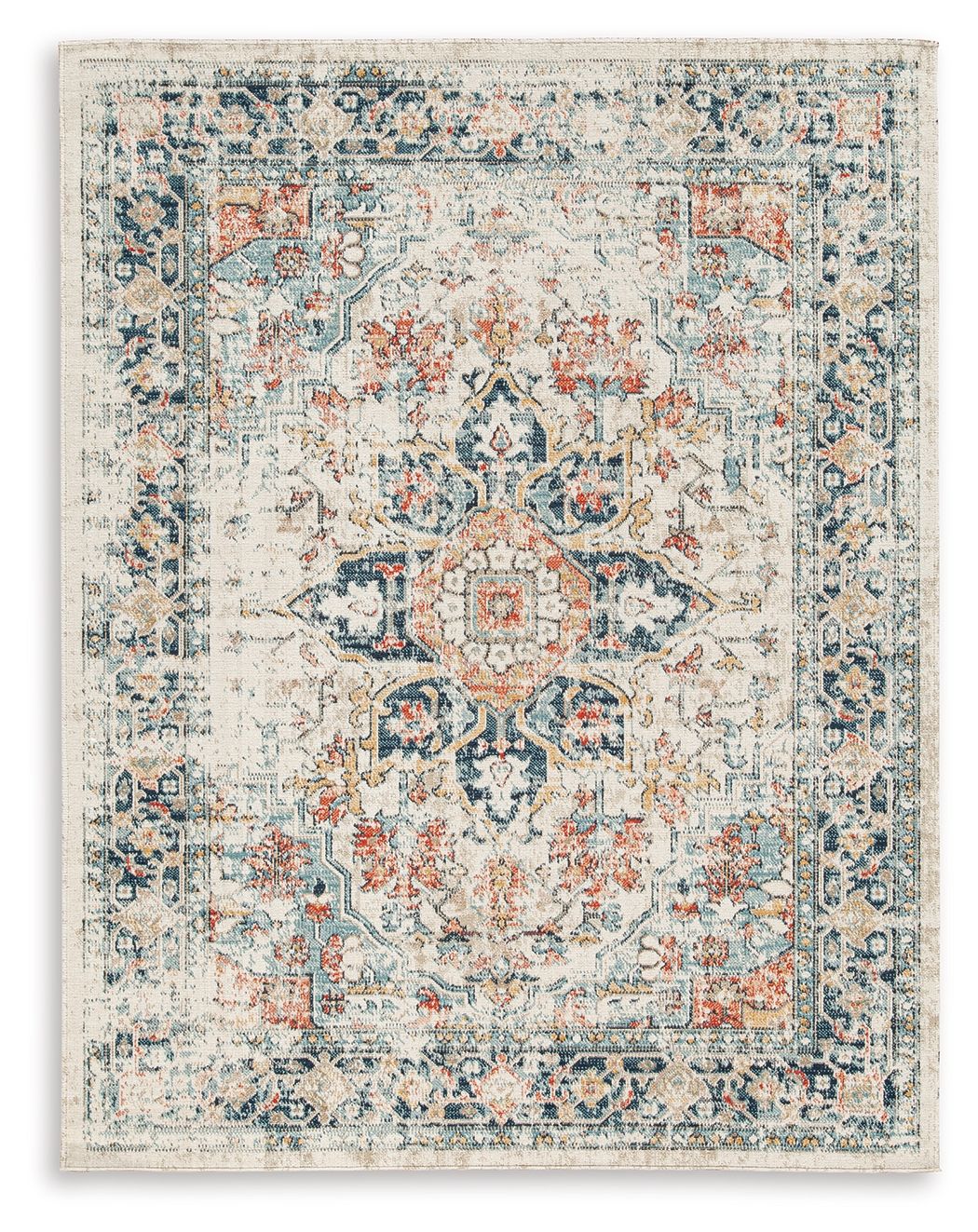 Jarrpage - Indoor/Outdoor 5' x 7' Rug - Multi by Ashley – Indoor/Outdoor Rugs