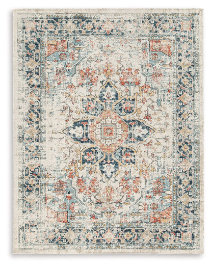 Jarrpage - Indoor/Outdoor 5' x 7' Rug - Multi by Ashley – Indoor/Outdoor Rugs