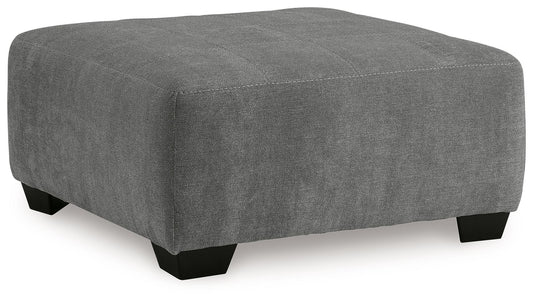 Birkdale Court - Oversized Accent Ottoman - Gray – Accent Ottomans