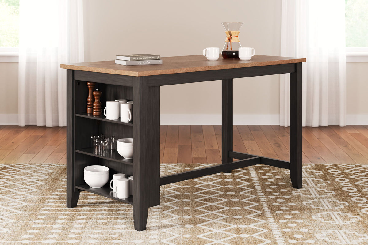 Gesthaven - Rectangular Dining Room Counter Table by Ashley – view 6
