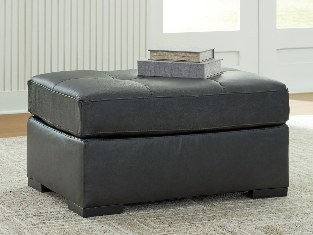 Brindley Pier - Oversized Accent Ottoman - Fog by Ashley – view 2