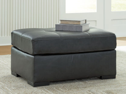 Brindley Pier - Oversized Accent Ottoman - Fog by Ashley – view 2
