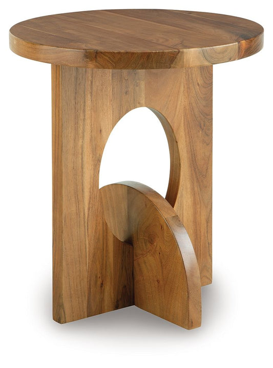 Hollbourne - Accent Table - Brown by Ashley – Accent Tables