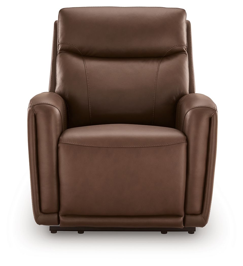 Pincara - Power AutoGlide Recliner With Audio System - Umber by Ashley – view 2