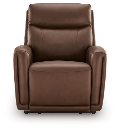 Pincara - Power AutoGlide Recliner With Audio System - Umber by Ashley – view 2
