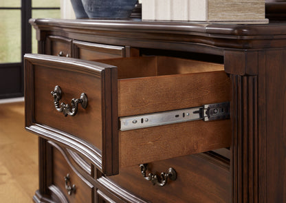 Lavinton - Dresser And Mirror - Brown by Ashley – view 2
