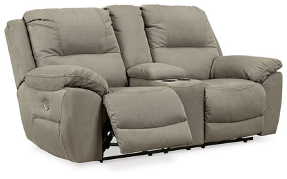 Next-Gen Gaucho - DBL REC PWR Loveseat w/Console - Putty by Ashley – view 2