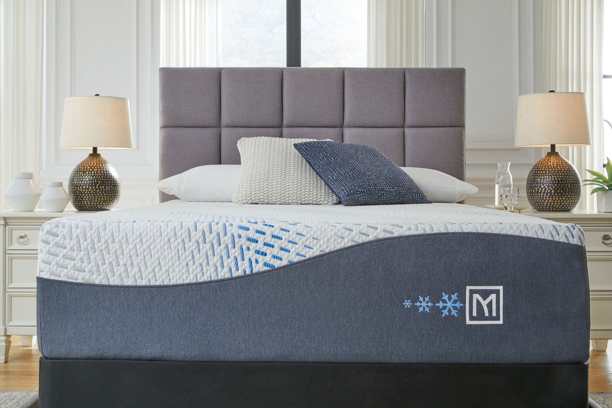Millennium - Luxury Plush Gel Latex Hybrid Mattress, Foundation by Ashley – Mattresses with Foundations