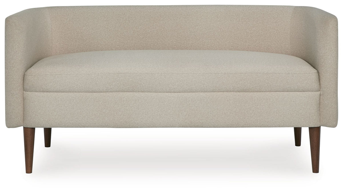 Wainner - Accent Bench - Beige by Ashley – view 3