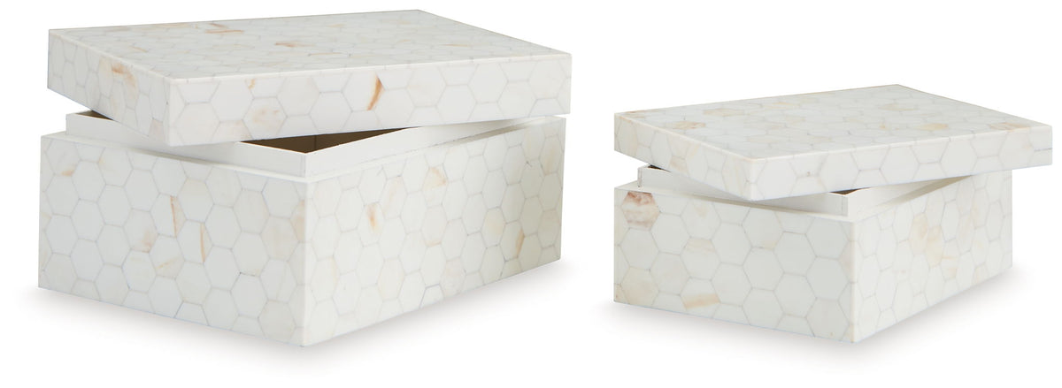 Aldenburg - Box Set (Set of 2) - Cream by Ashley – view 2