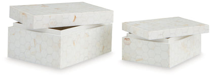 Aldenburg - Box Set (Set of 2) - Cream by Ashley – view 2