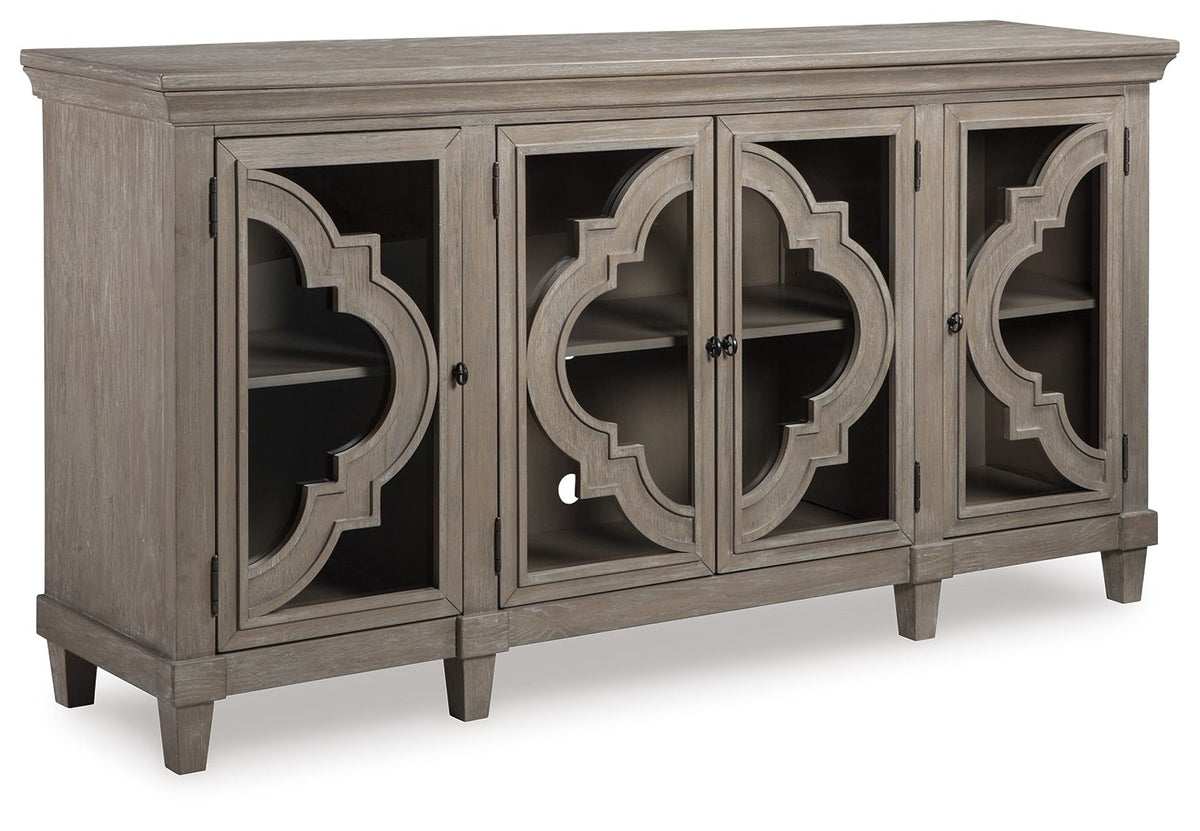 Fossil Ridge - Accent Cabinet - Gray by Ashley – Accent Cabinets