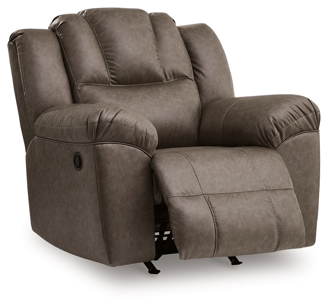 Lowilla - Rocker Recliner - Driftwood by Ashley – view 2