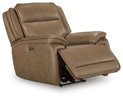 Glencroft - Power Recliner / Adjustable Headrest - Sahara by Ashley – view 2