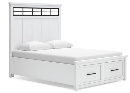 Ashbryn - Panel Storage Bed – Storage Beds