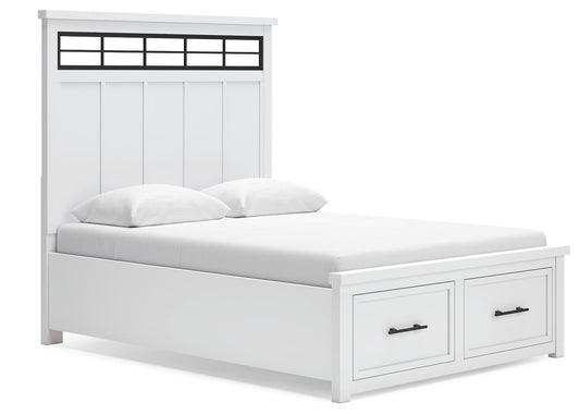 Ashbryn - Panel Storage Bed – Storage Beds