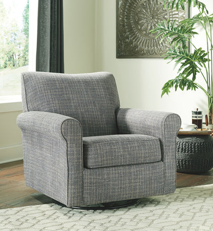 Renley - Swivel Glider Accent Chair by Ashley – view 5