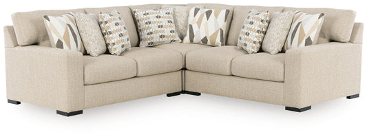 Laurelgrove - 3 Piece Sectional – Stationary Sectionals