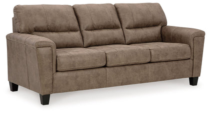 Navi - 3 Pc. - Sofa, Loveseat, Rocker Recliner - Fossil by Ashley – view 2