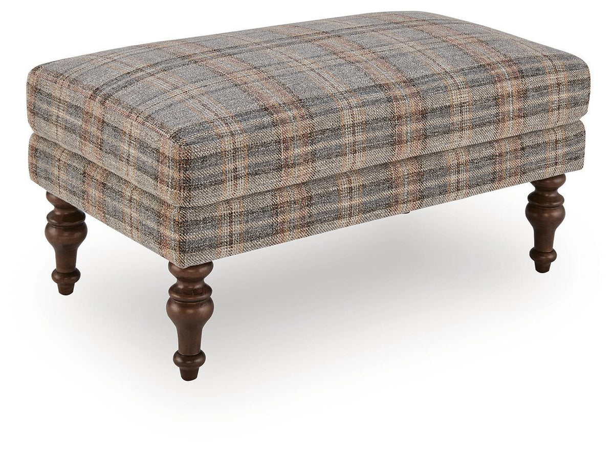 Wilkland - Accent Ottoman - Multi by Ashley – Accent Ottomans