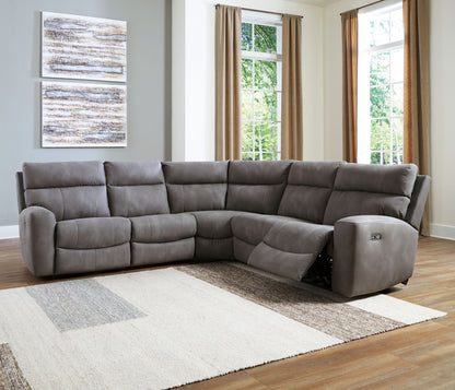 Next-Gen Durapella - 6 Piece Power Reclining Sectional Set by Ashley – view 6