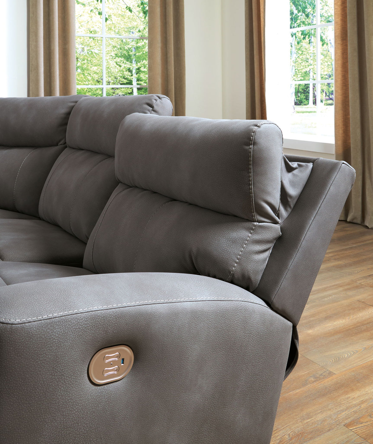 Next-Gen Durapella - 2 Piece Reclining Sectional by Ashley – view 4