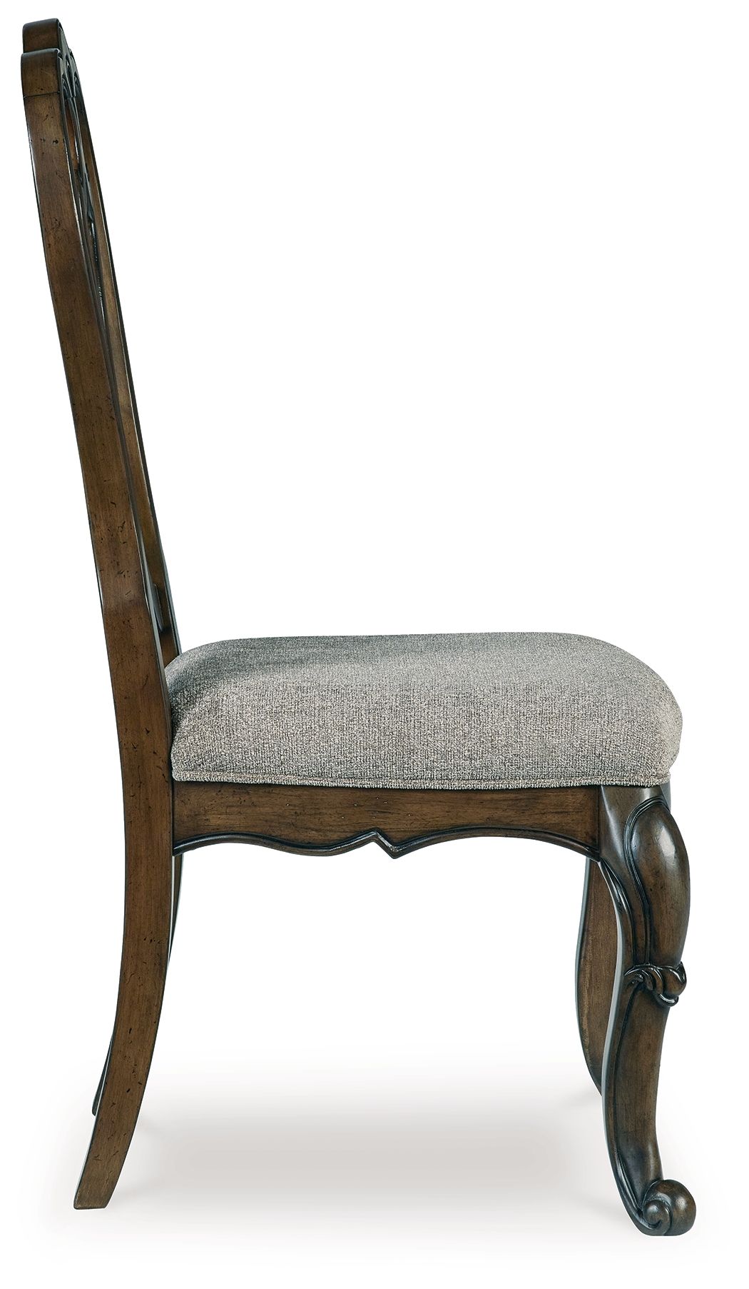 Maylee - Dining Upholstered Side Chair (Set of 2) - Dark Brown by Ashley – view 2