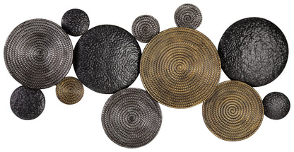 Emsley - Wall Decor - Metallic / Black / Gray by Ashley – Wall Decor