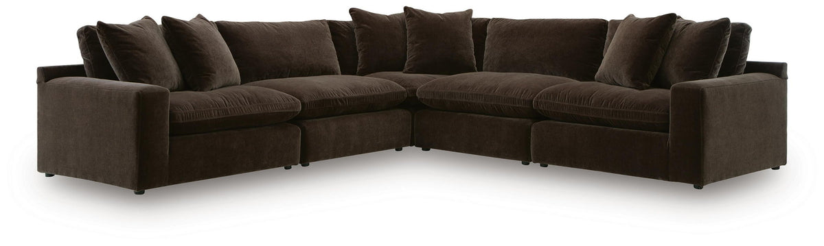 Maxton Heights - 5 Piece Sectional – Stationary Sectionals
