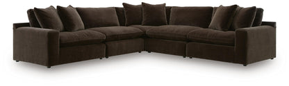 Maxton Heights - 5 Piece Sectional – Stationary Sectionals