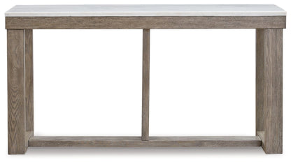 Loyaska - Sofa Table - Brown / Ivory by Ashley – view 2