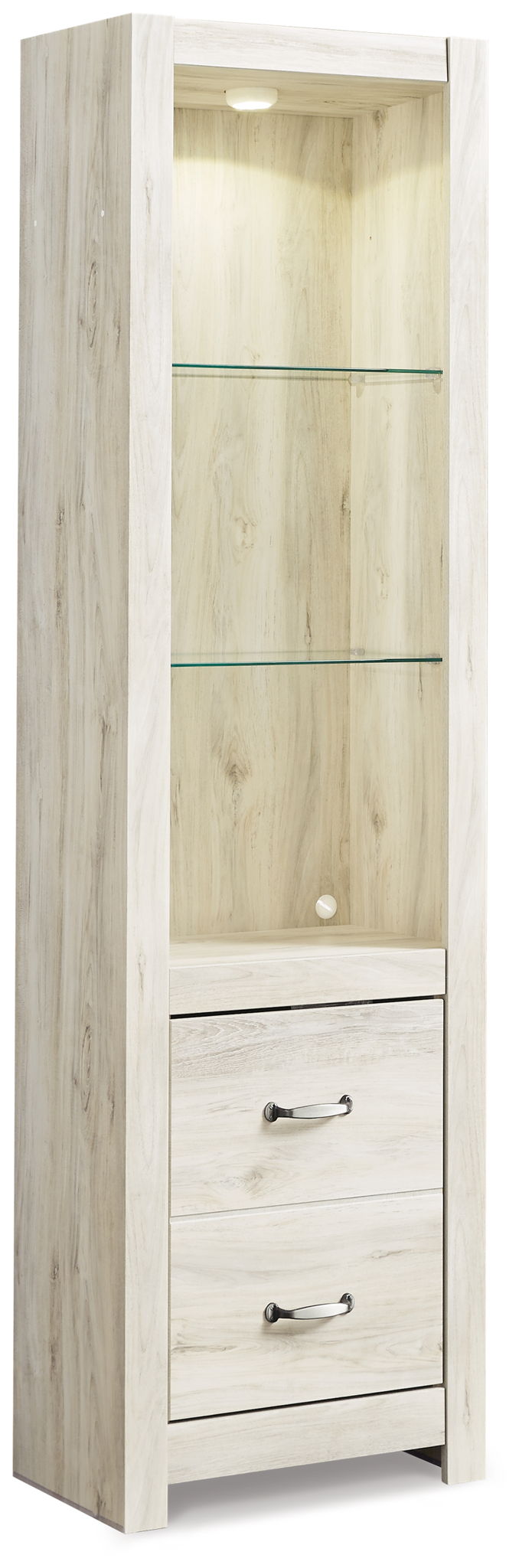 Bellaby - Pier - 2 Drawers - Whitewash by Ashley – Piers