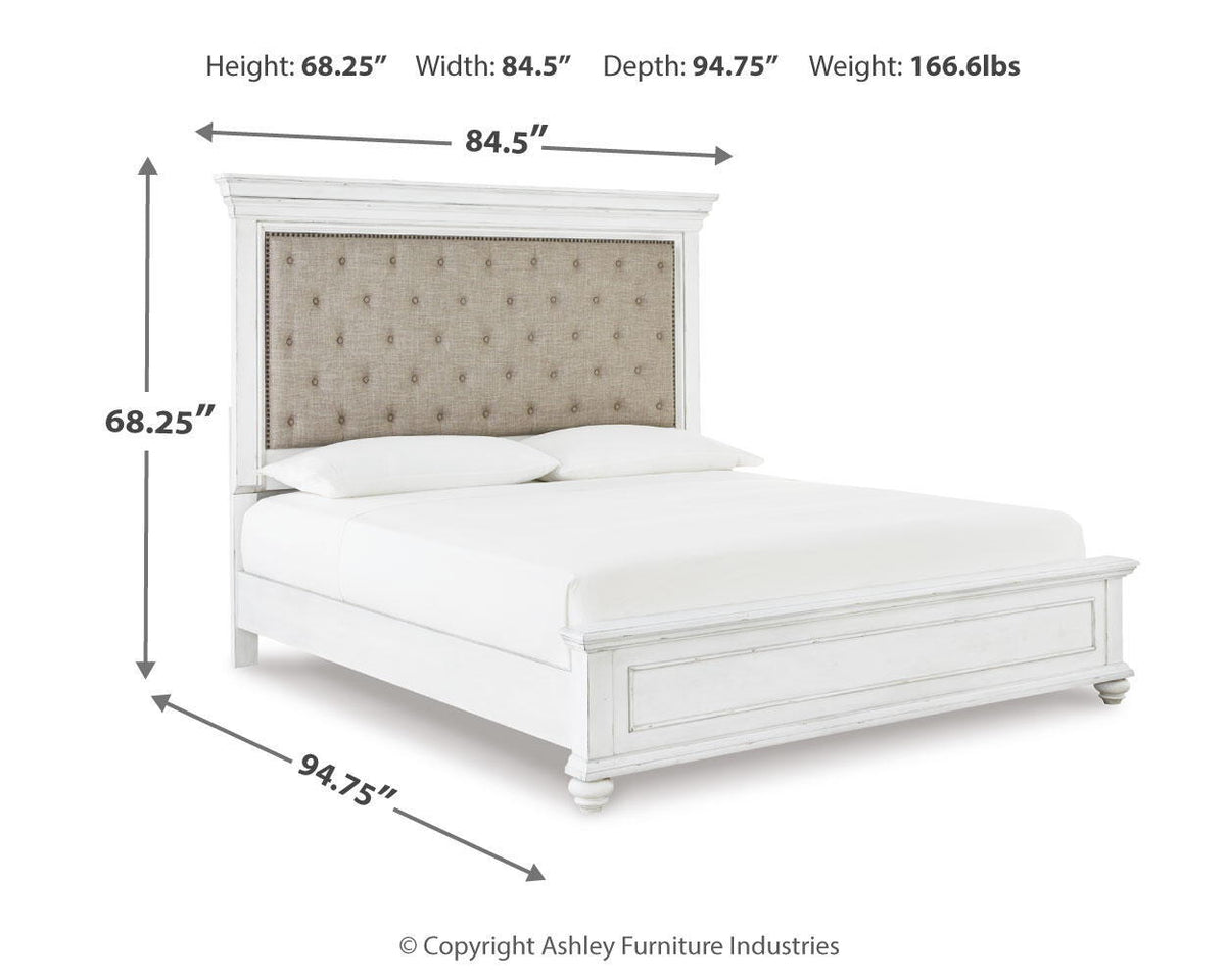 Kanwyn - Upholstered Panel Bed – view 6