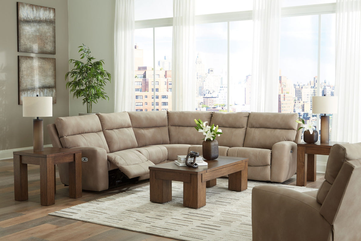 Next-Gen Durapella - 6 Piece Power Reclining Sectional Set by Ashley – view 2
