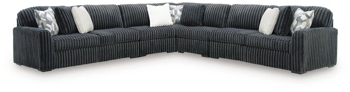 Midnight-Madness - 5 Piece Sectional by Ashley – view 2