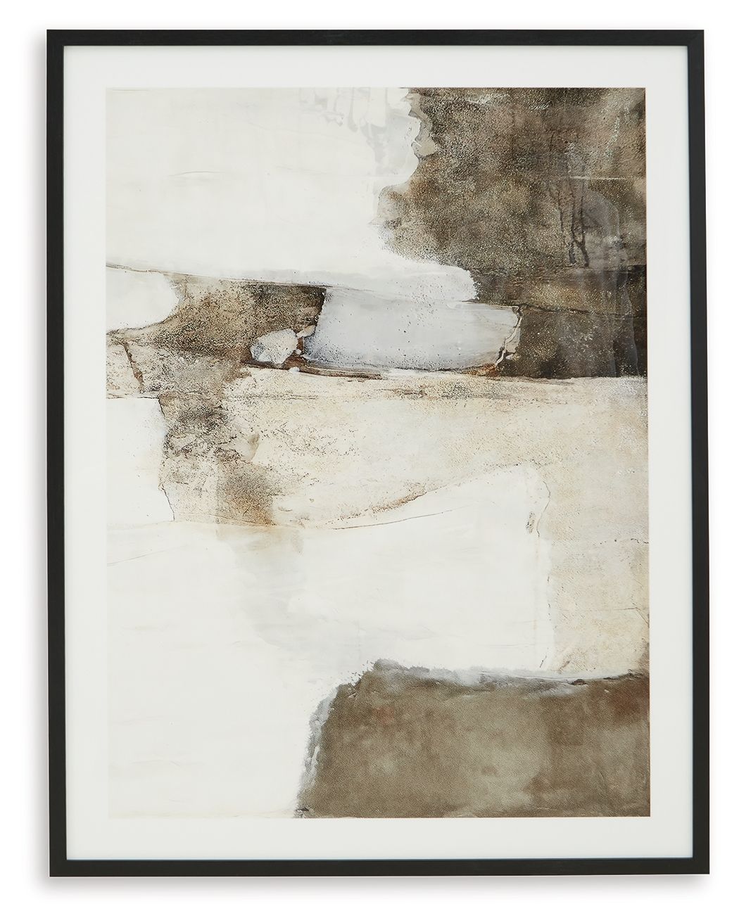 Aldricton - Wall Art - Brown / White by Ashley – Framed Prints