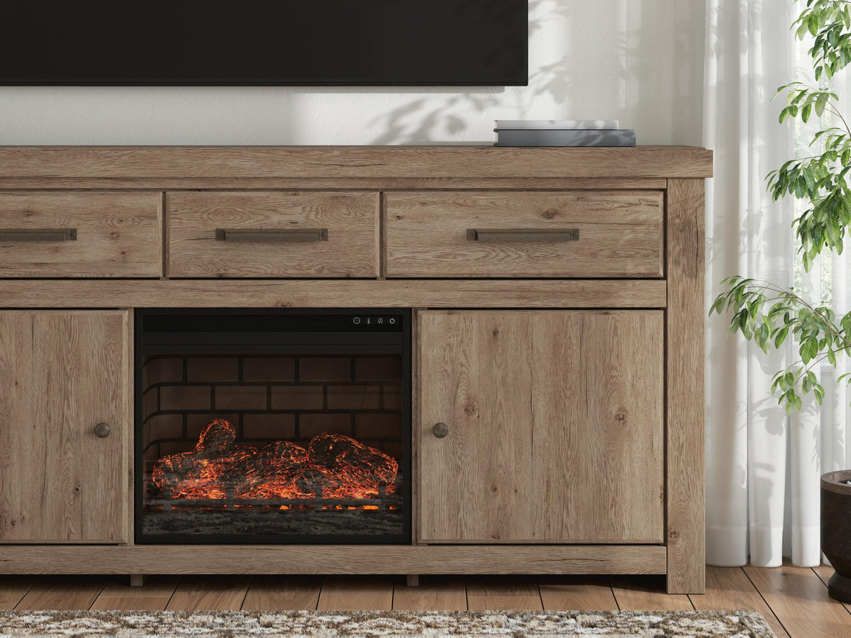 Garistyn - TV Stand With Fireplace Option – view 11