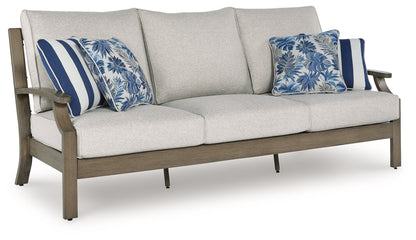 Rainier Ranch - Sofa With Cushion - Brown / Beige by Ashley – Sofas