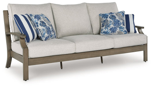 Rainier Ranch - Sofa With Cushion - Brown / Beige by Ashley – Sofas