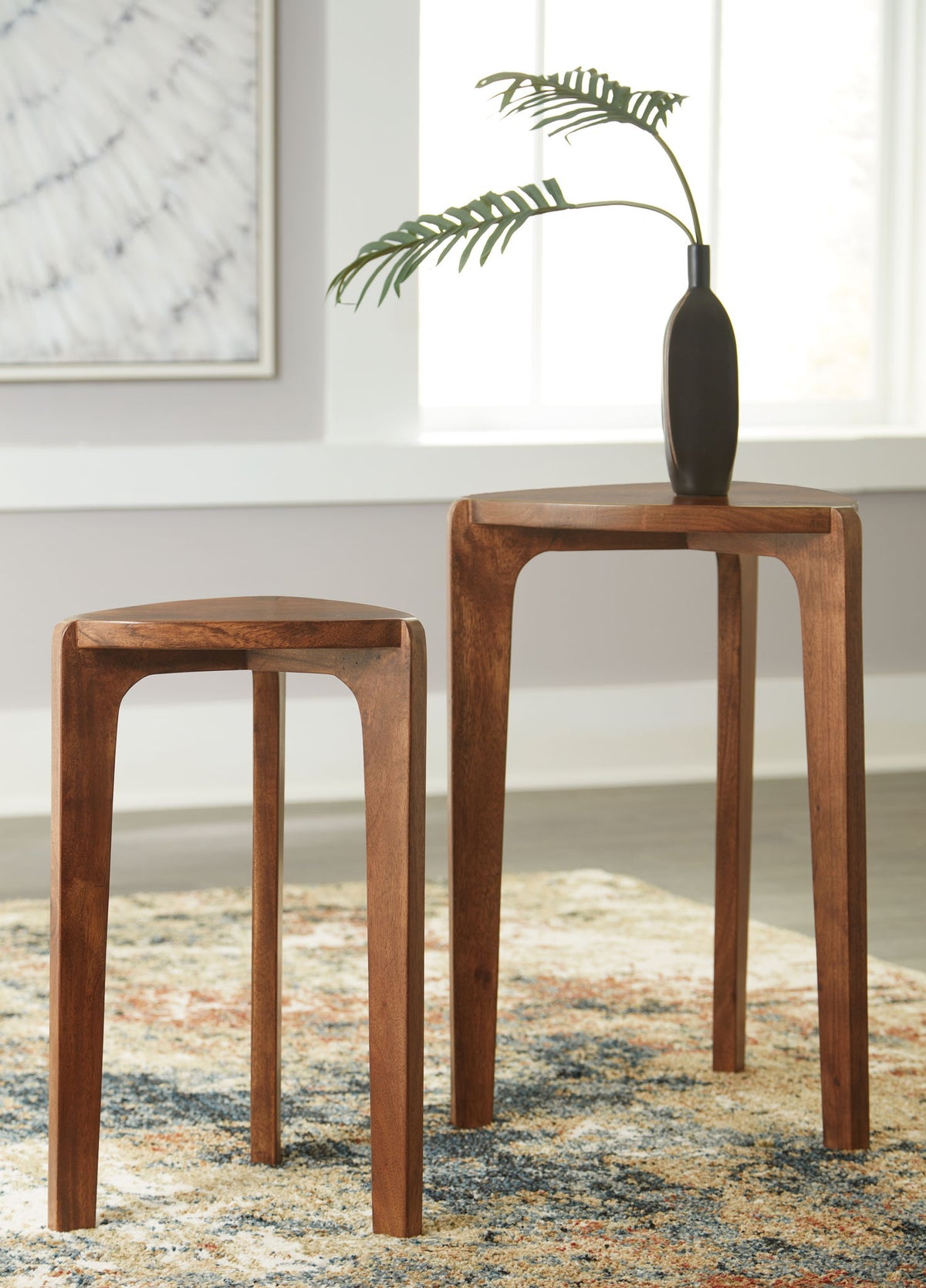 Brynnleigh - Accent Table Set (Set of 2) - Medium Brown by Ashley – view 2