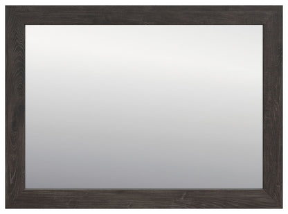 Fraluna - Bedroom Mirror - Charcoal by Ashley – view 2