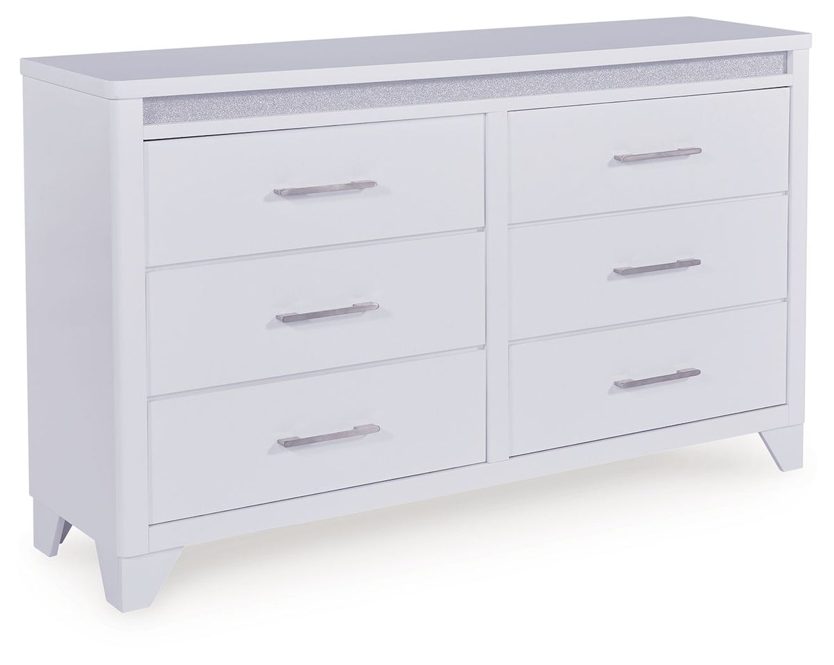 Jarlee - Dresser - White by Ashley – Dressers
