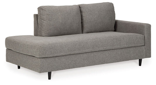 Lyman - RAF Corner Chaise - Graphite by Ashley – Chaises