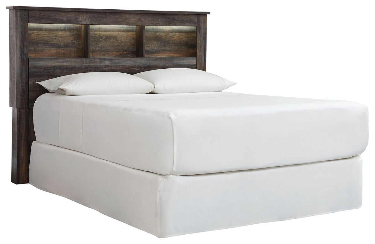 Drystan - Bookcase Headboard by Ashley – Bookcase Headboards
