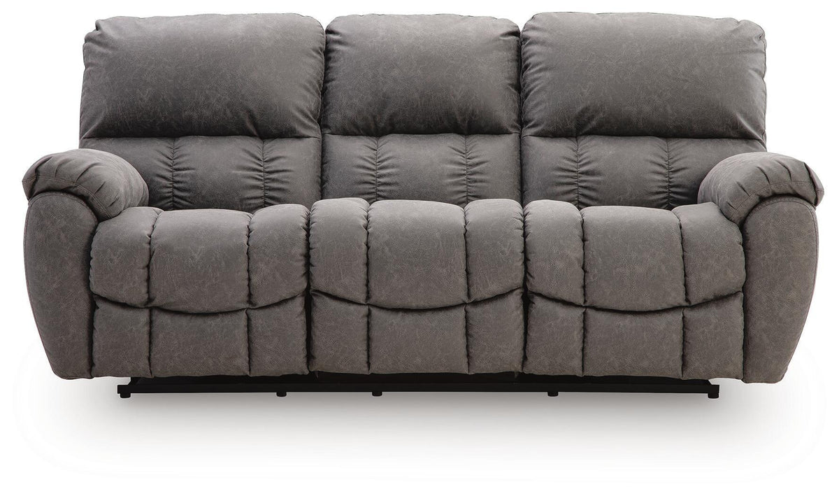 Bakerstein - Power Reclining Sofa With Adjustable Headrest - Galaxy by Ashley – view 2