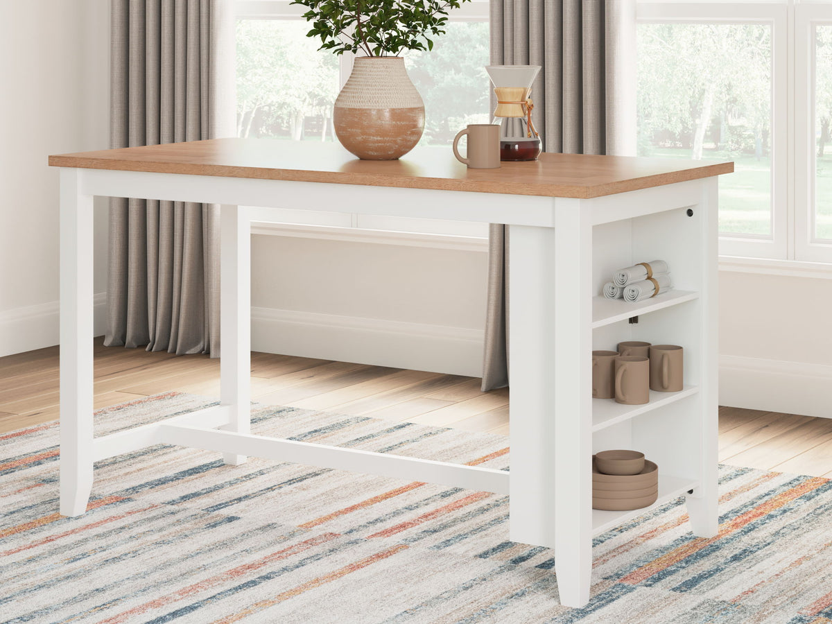 Gesthaven - Rectangular Dining Room Counter Table by Ashley – view 7